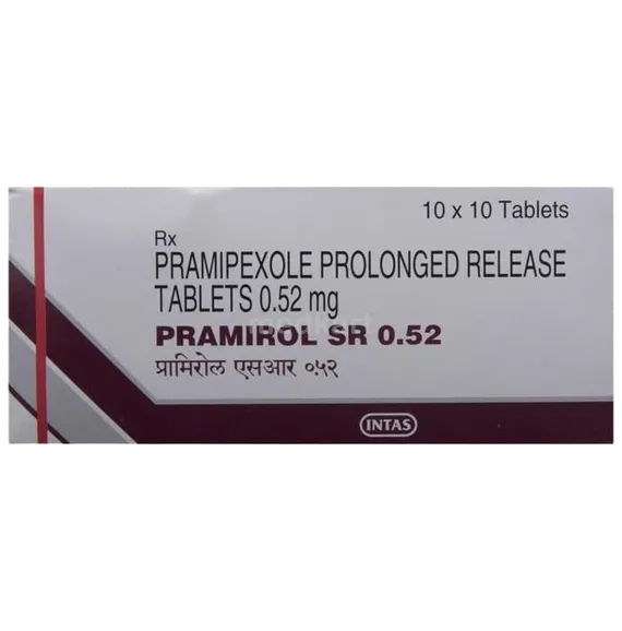 pramirol sr 0.52mg tablet 10's